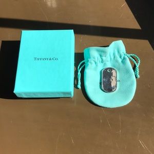 Tiffany & Co. Silver Dog Tag Only
